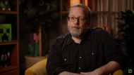 Kevin Grace talking about Mojang's secret mythology group (Image via YouTube/Minecraft)